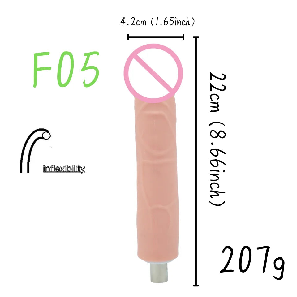 Dildos sets for thrusting sex  machine