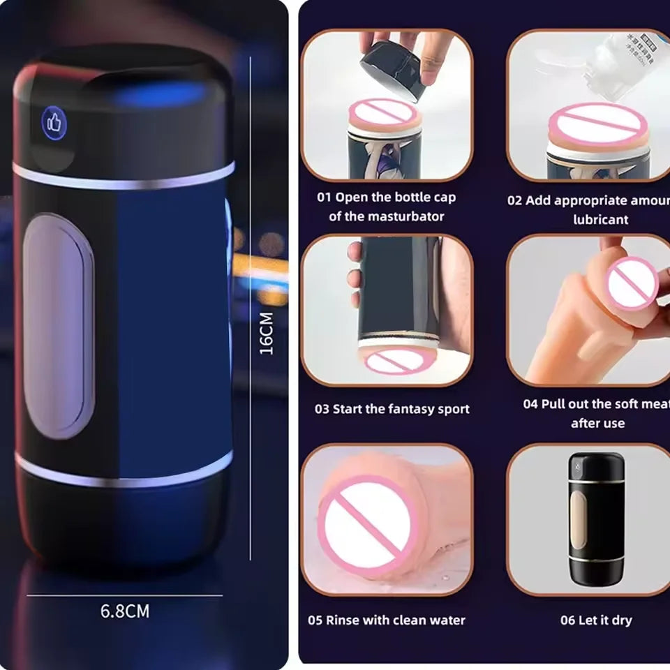 Cup Sex Toys for Man Masturbation Machine