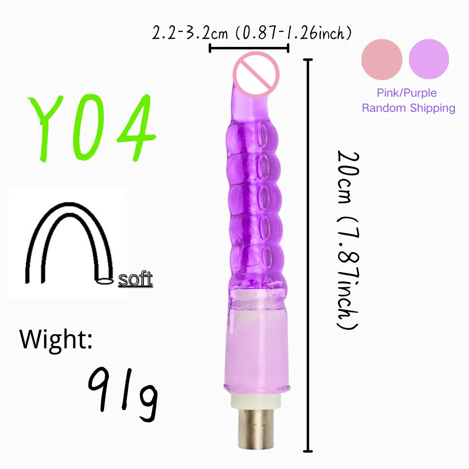 Dildos sets for thrusting sex  machine