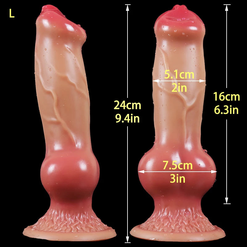 Dog Dildo For Wild Bimbos