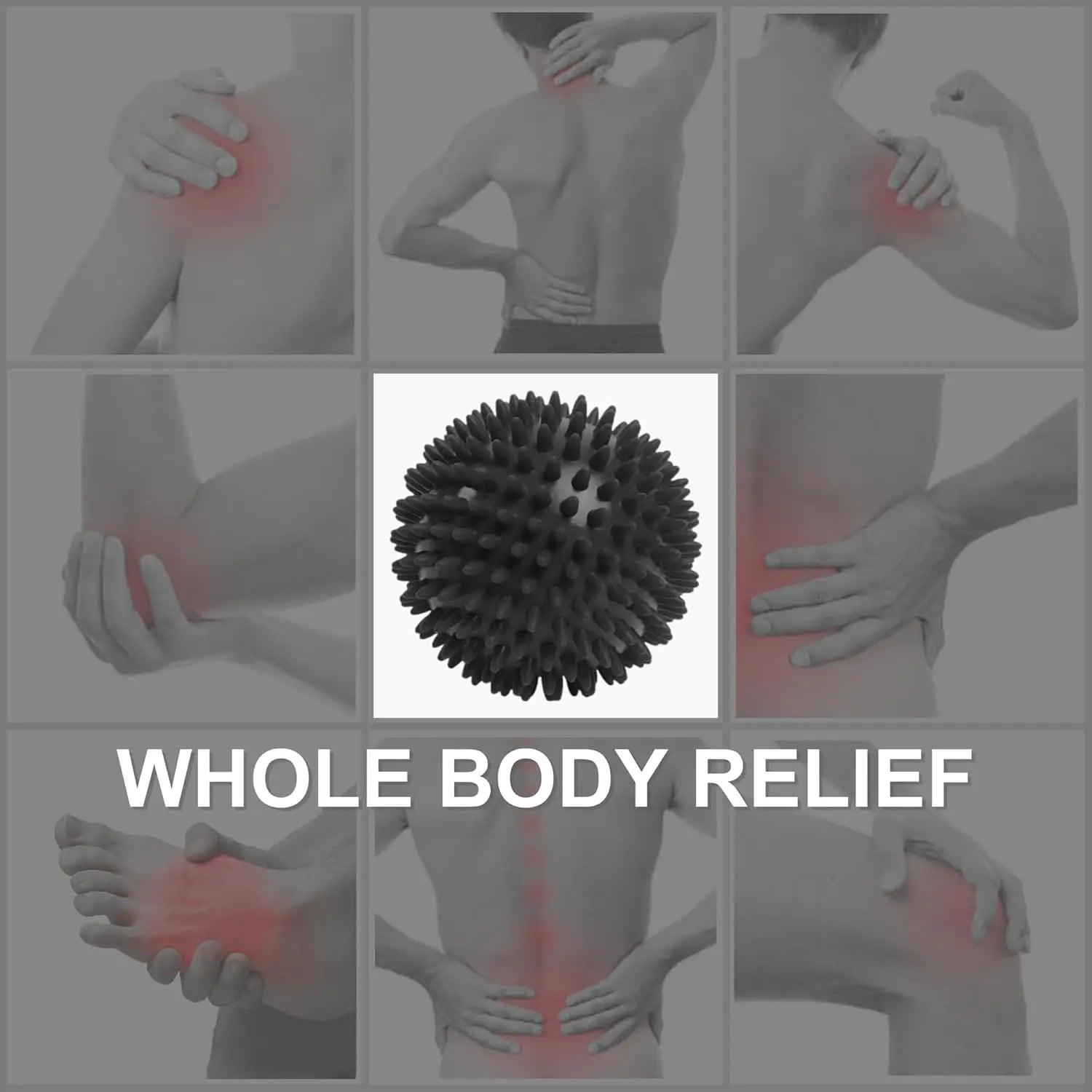 Spiky Massage Ball, for Deep Tissue
