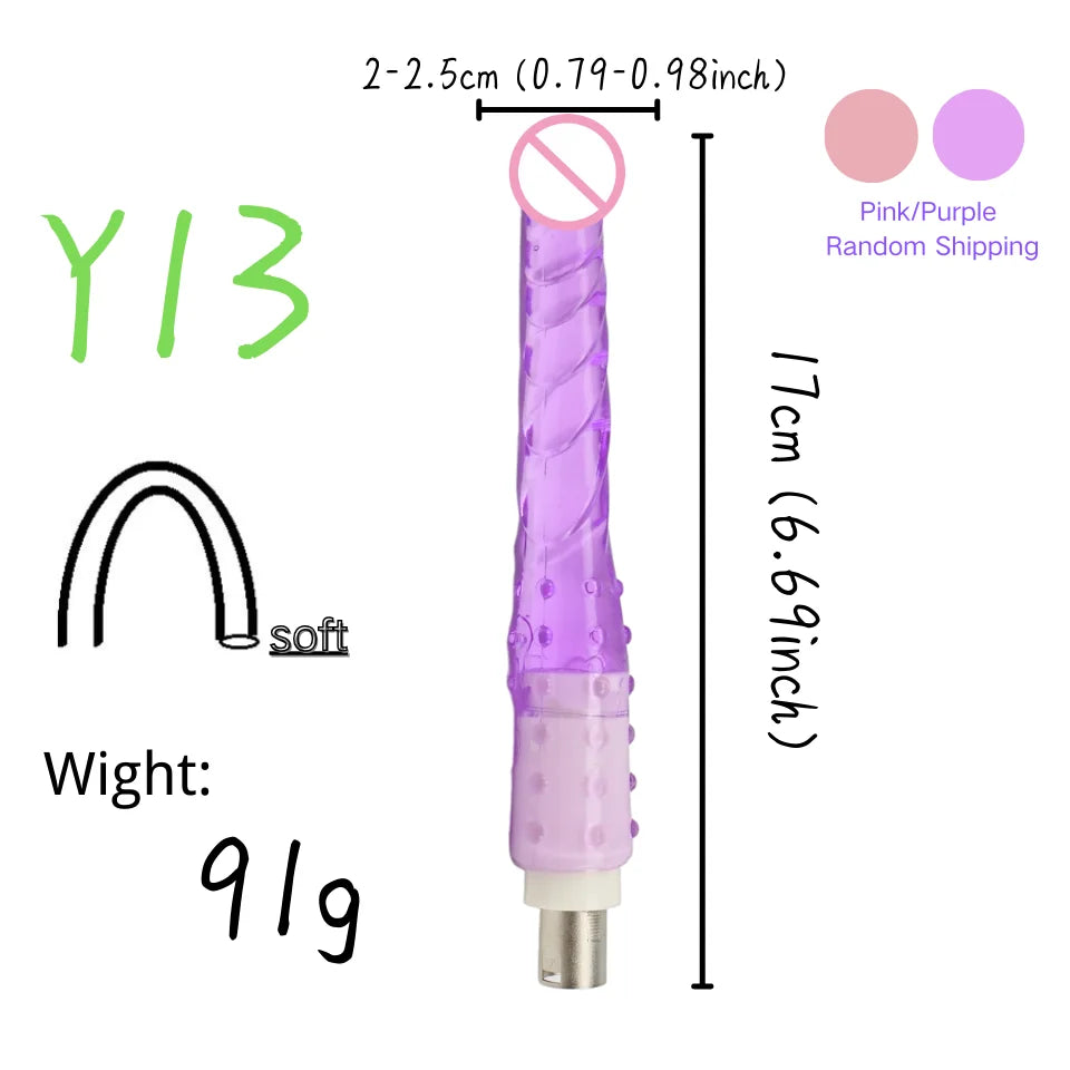 Dildos sets for thrusting sex  machine