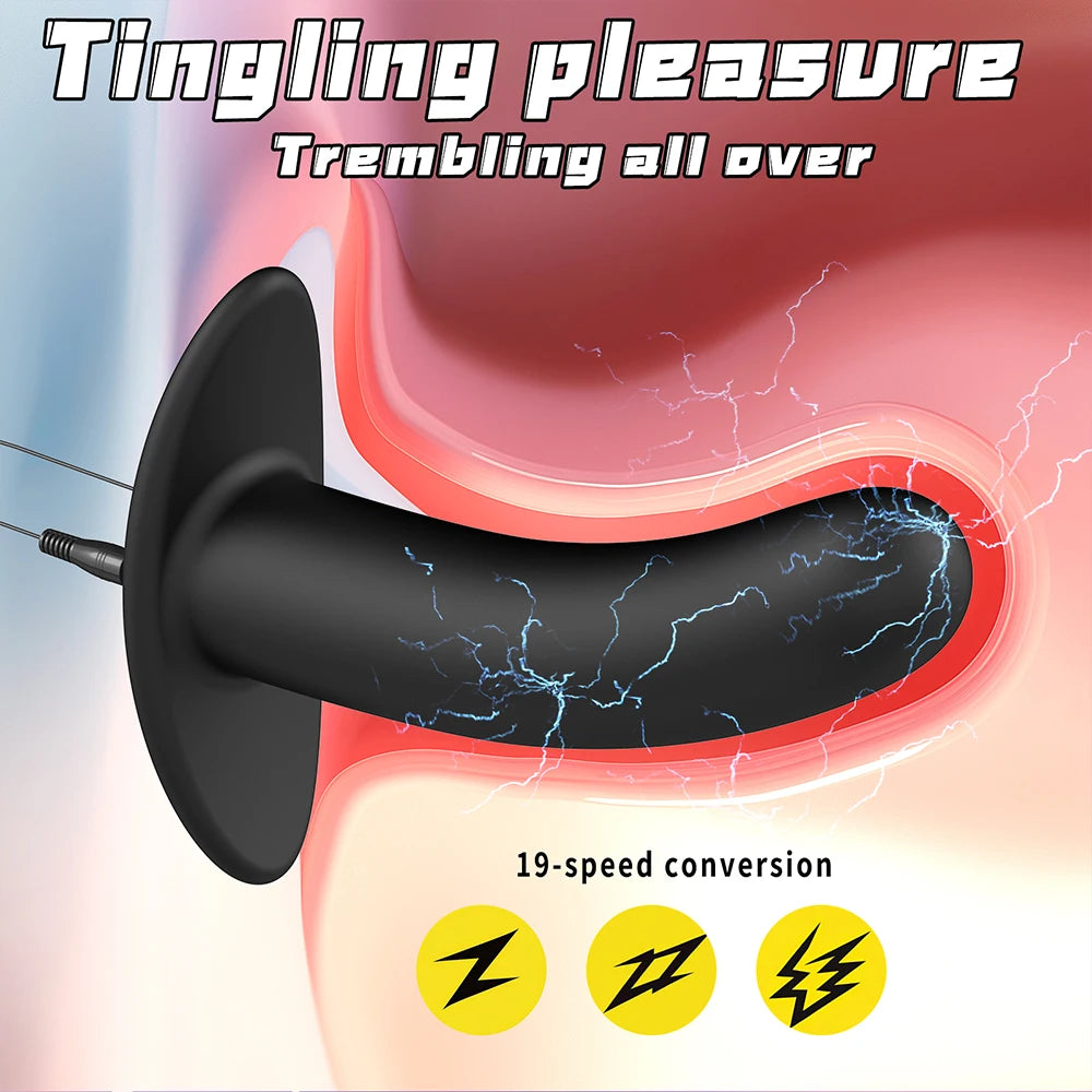 Electric Shock Anal Plug x Bimbos