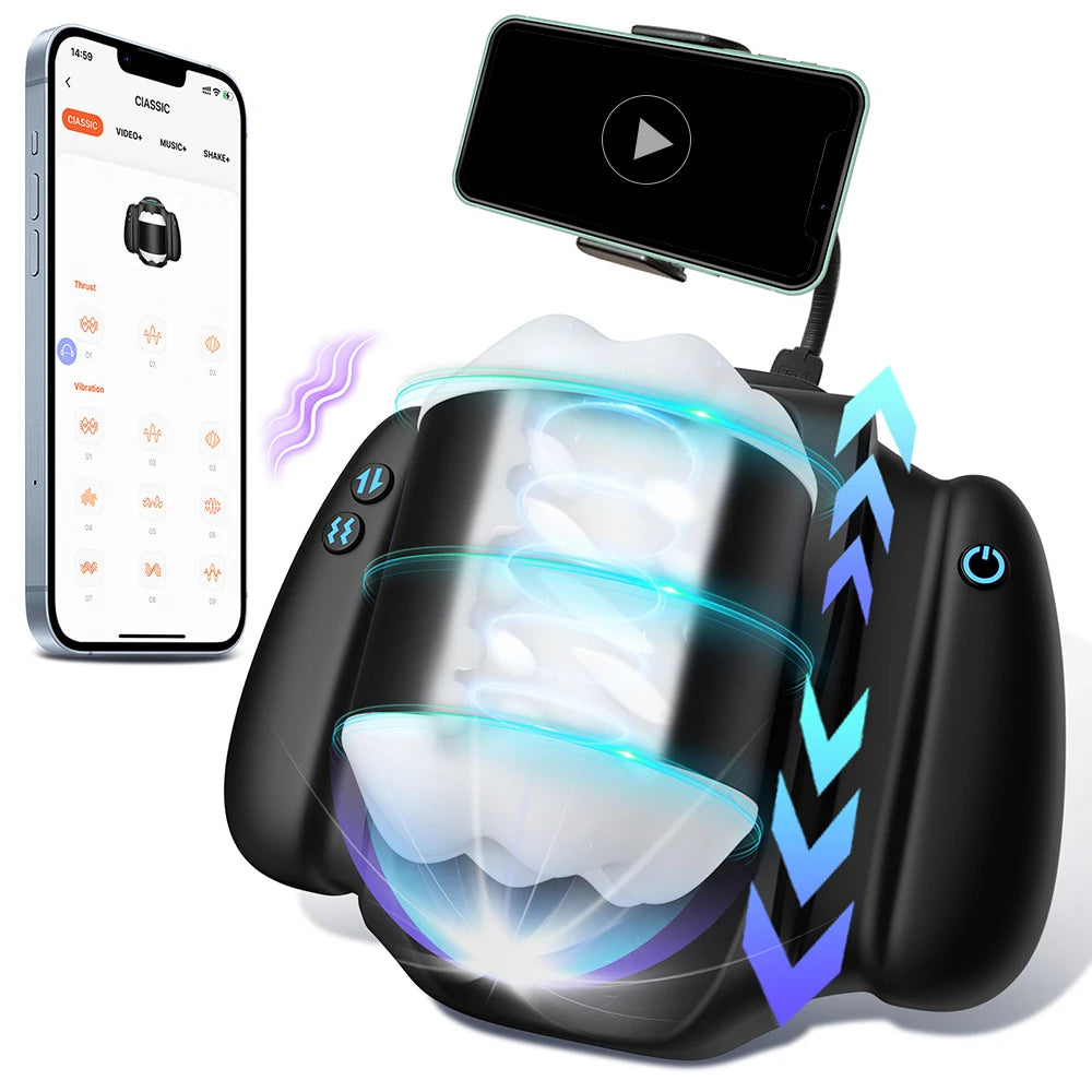 Sex Machine Telescopic Masturbator