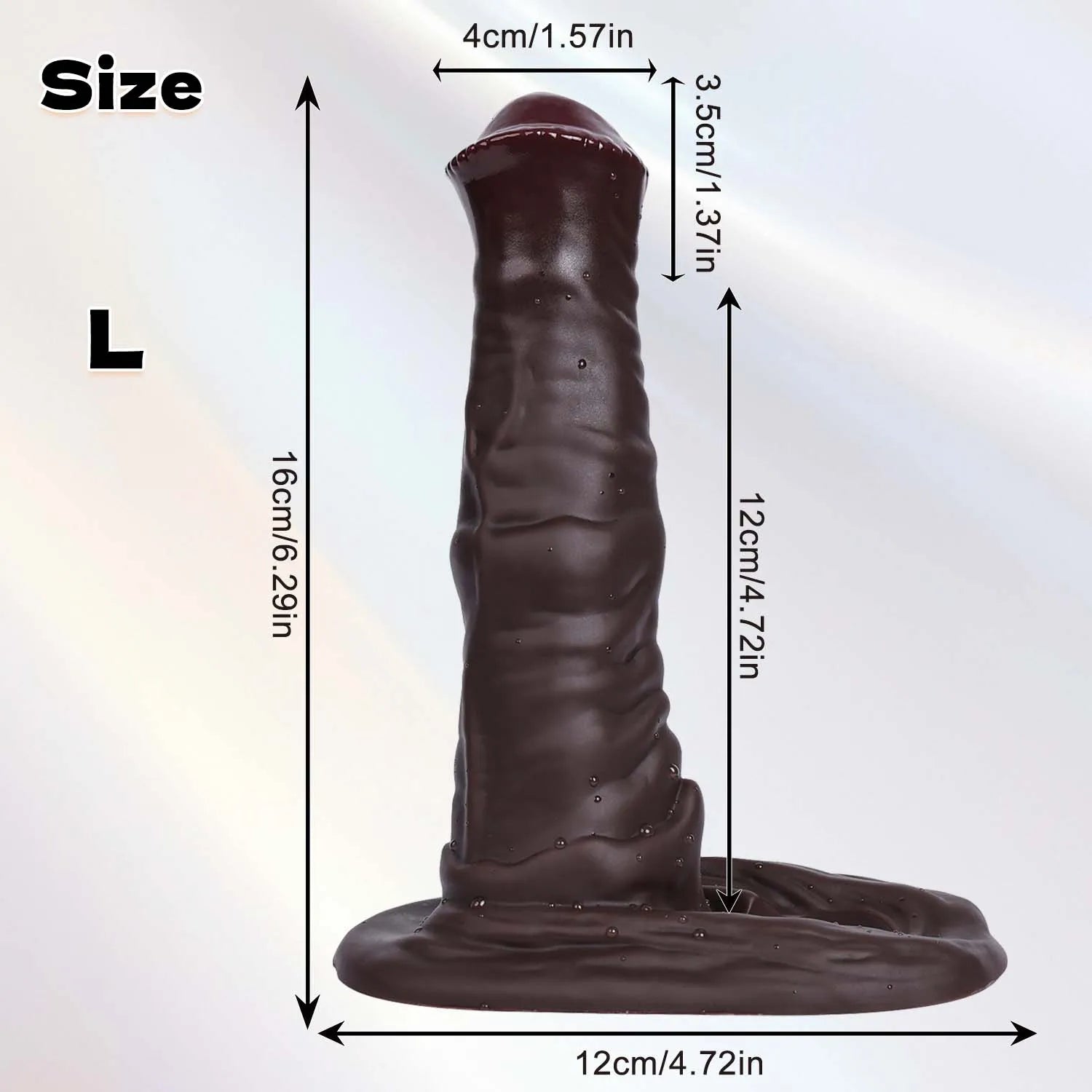 Horse Dildo Penis, 2 colors, 3 sizes