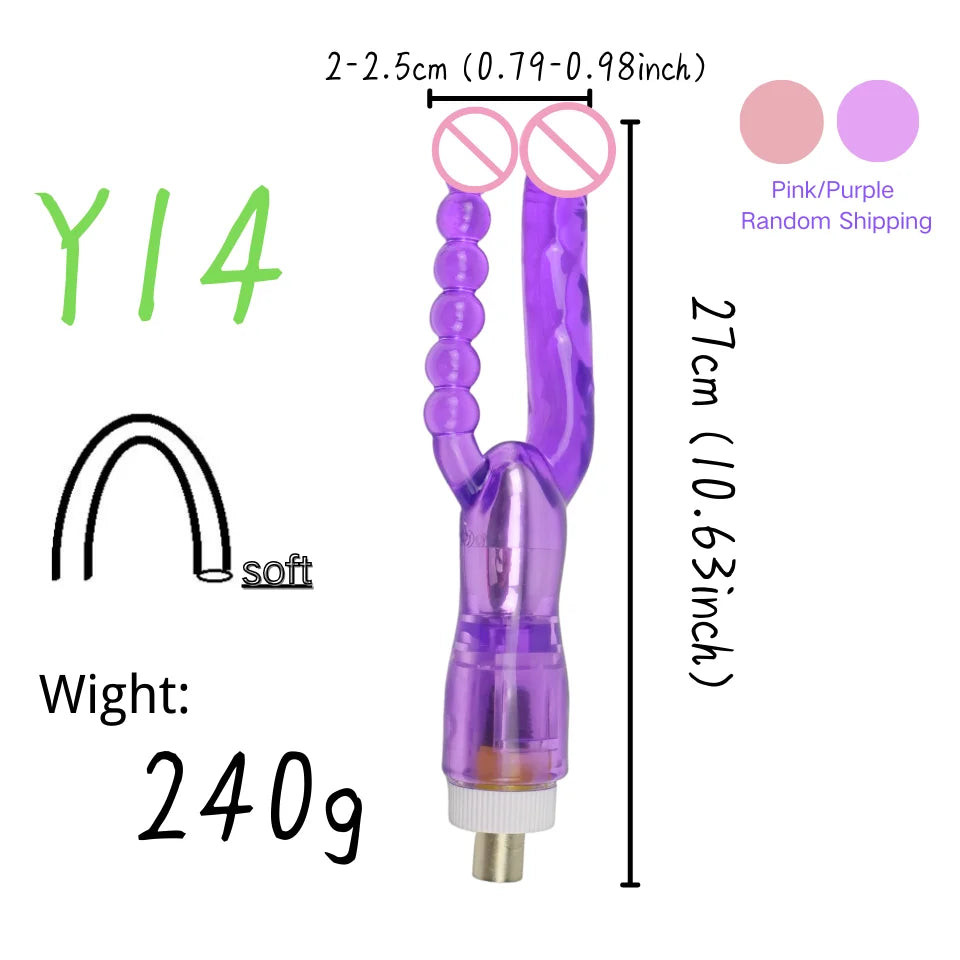 Dildos sets for thrusting sex  machine