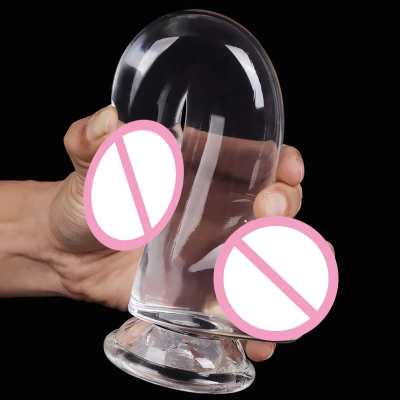 Crystal Simulation Dildo 4size Realistic
