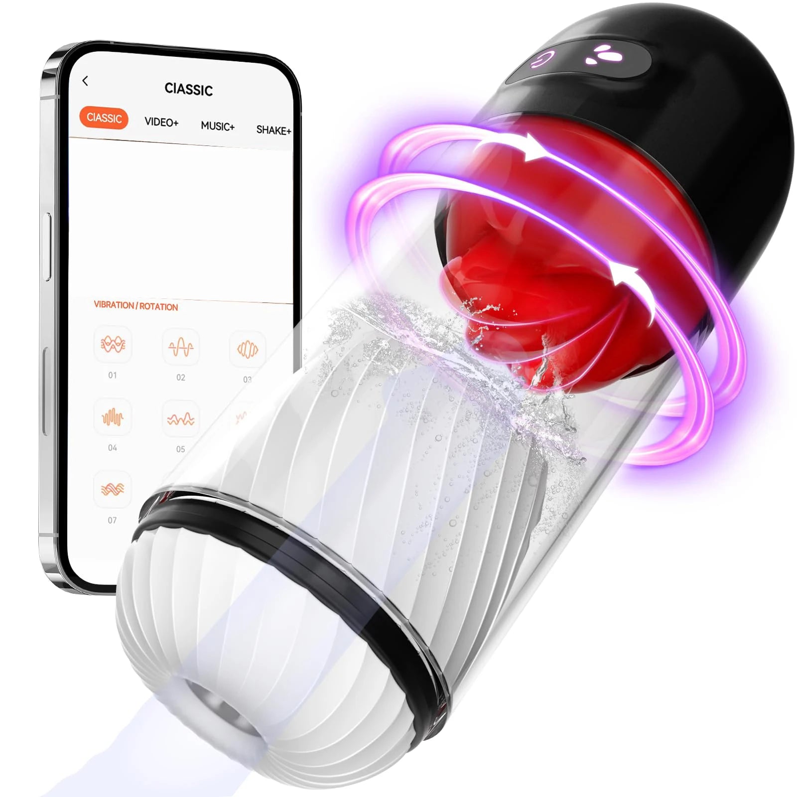 Penis Vibrator with APP