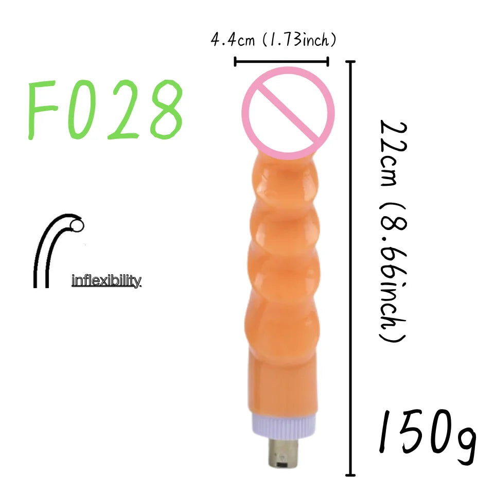 Dildos sets for thrusting sex  machine