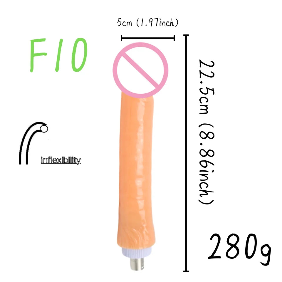 Dildos sets for thrusting sex  machine