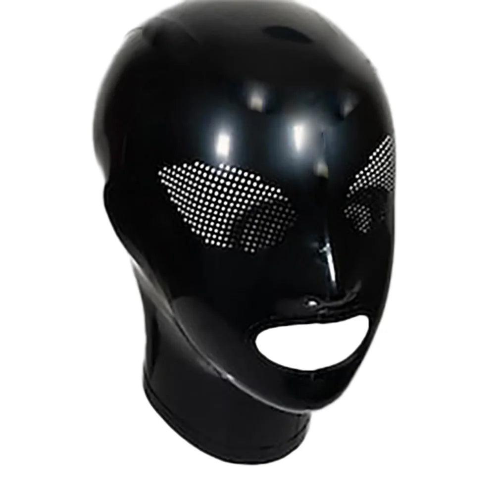 Latex Mask Sexy Rubber Hood