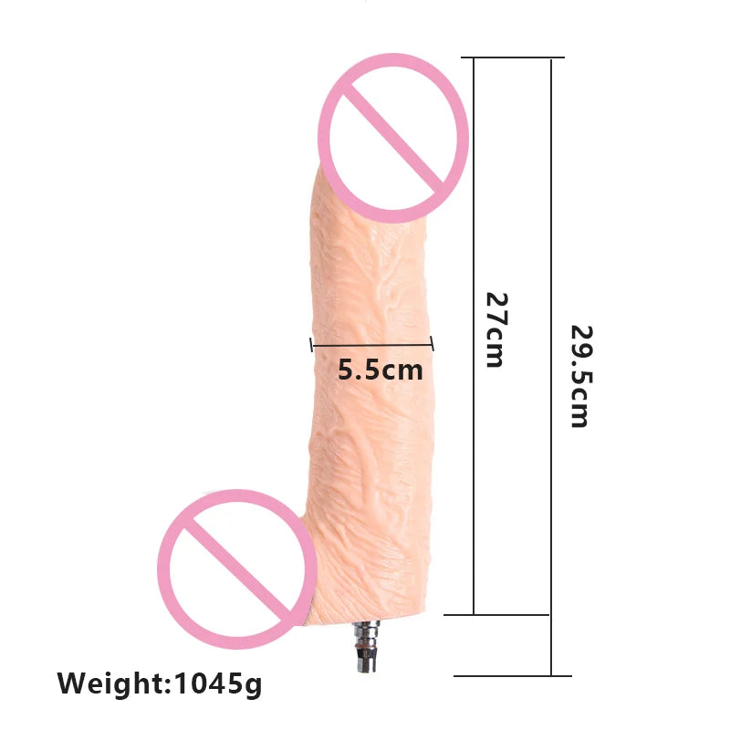 Dildos set for fuck machine