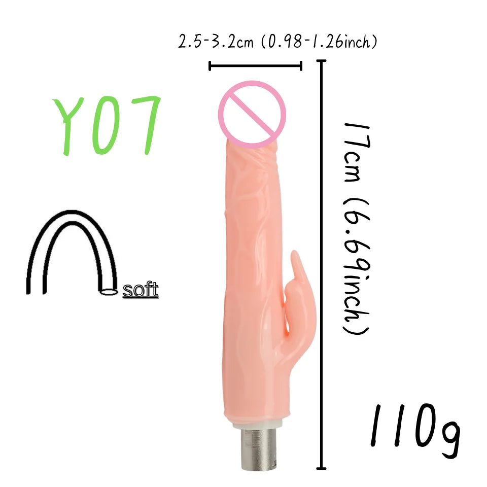 Dildos sets for thrusting sex  machine