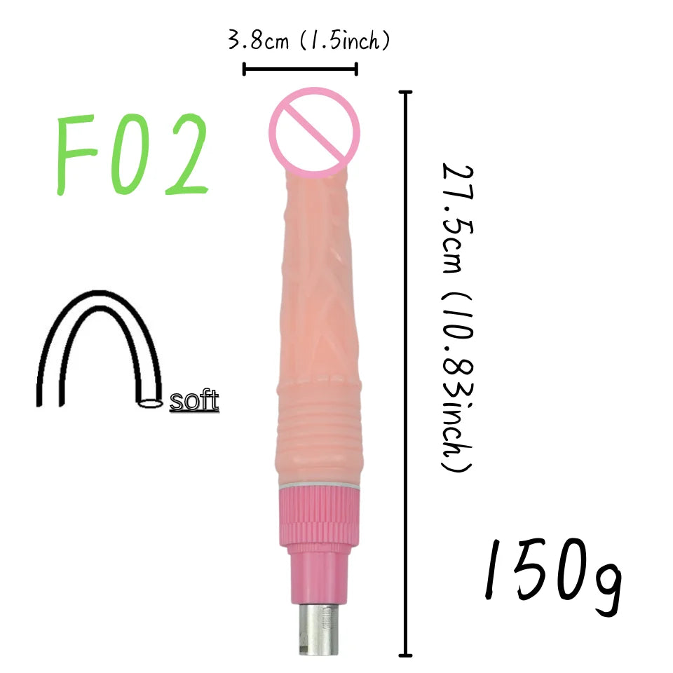 Dildos sets for thrusting sex  machine