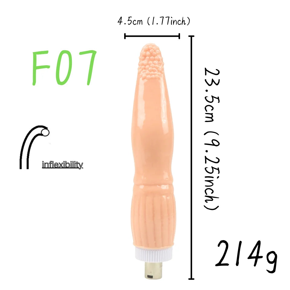 Dildos sets for thrusting sex  machine
