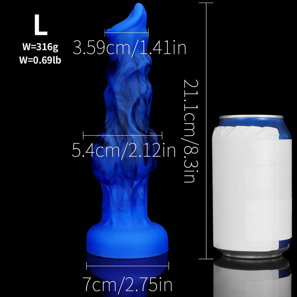 Silicone Penis Knot Dildo Adult Toys