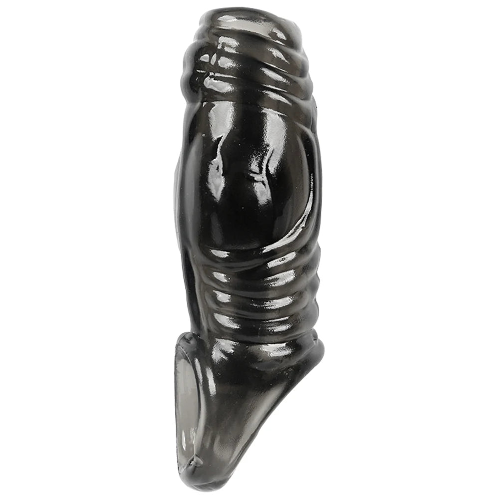 Men Penis Extender Sleeve Reusable Condoms