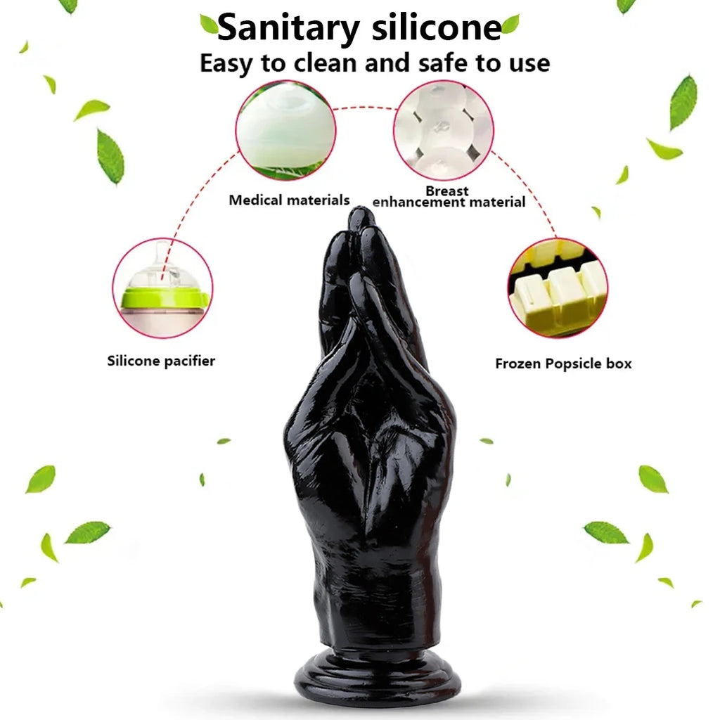 Unisex Anal Plug Realistic Hand Shape