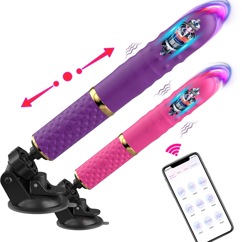 Masturbation Sex Machine Retractable Vibrator
