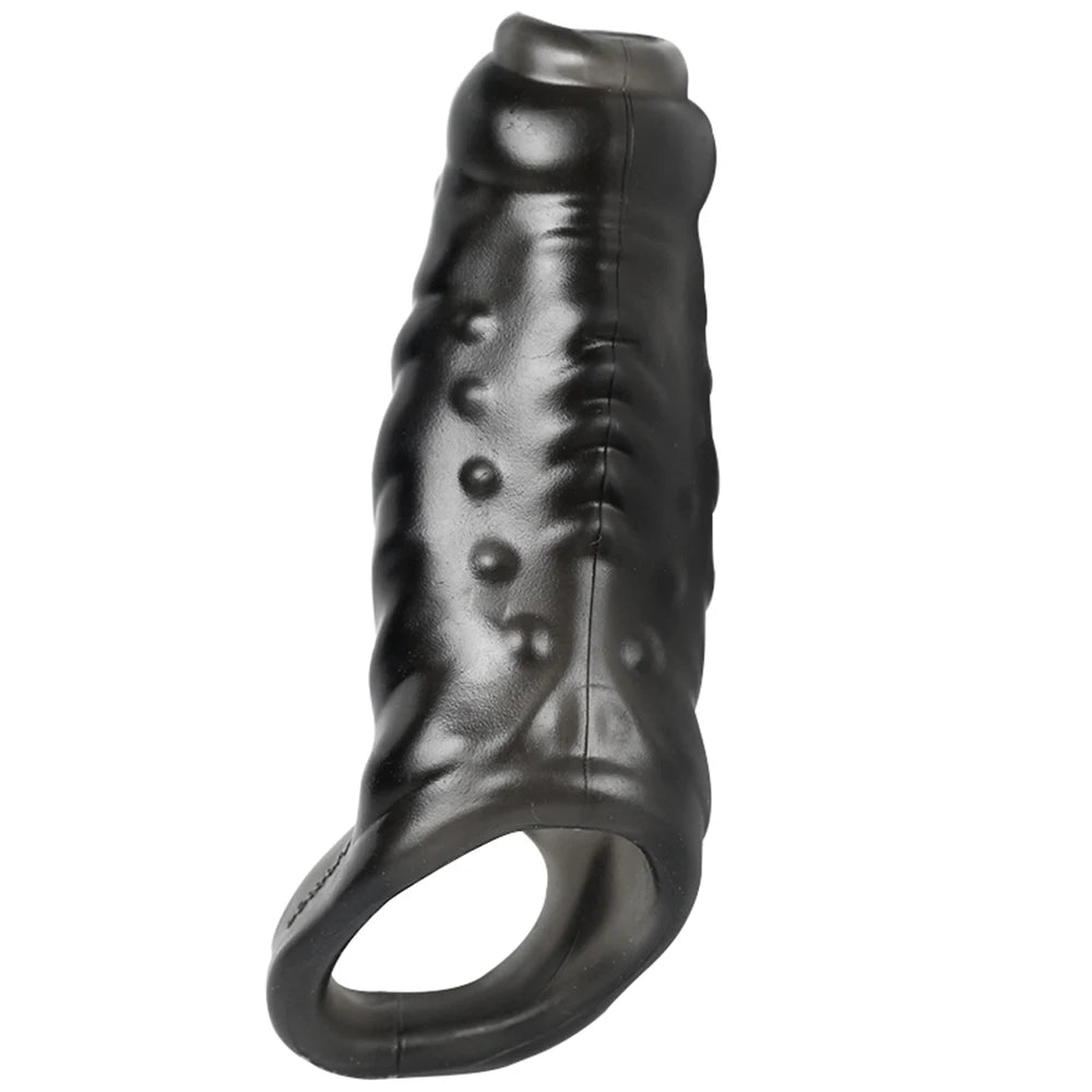 Men Penis Extender Sleeve Reusable Condoms