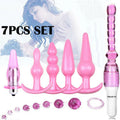 7pcs Set Vibrator Anal Plug