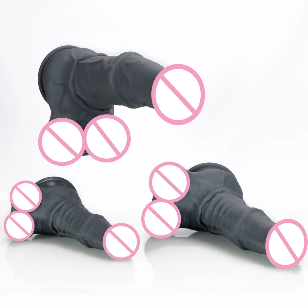 Big Silicone Soft Dog Dildo