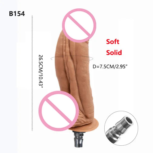 Sex Machine Dildos Attachments