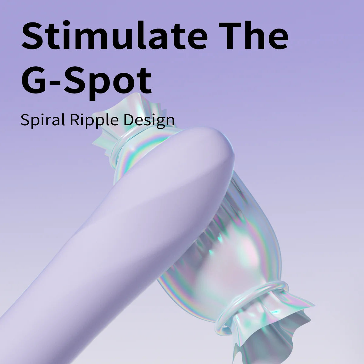 Light Purple Dildo Vibrator G-Spot