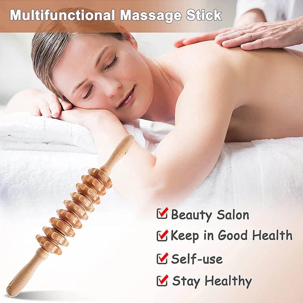 6 In 1 Wood Therapy Massage Tool