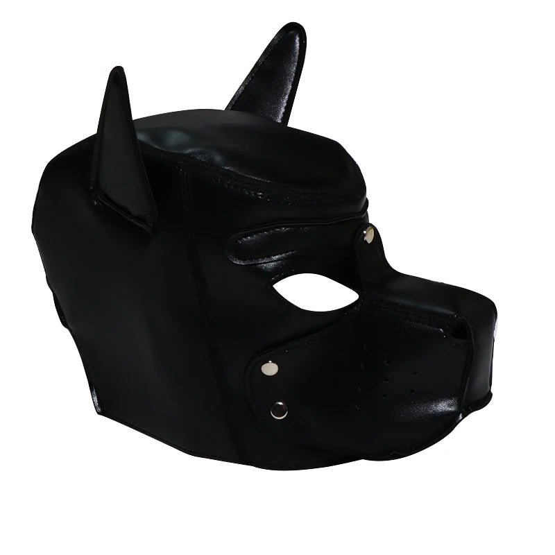 SM sex dog head mask for men