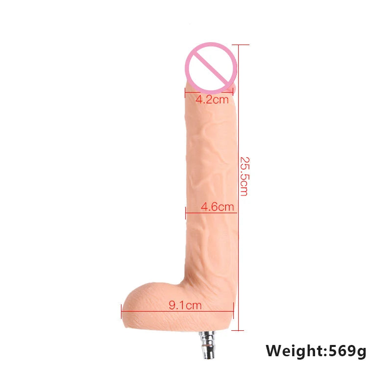 Dildos set for fuck machine