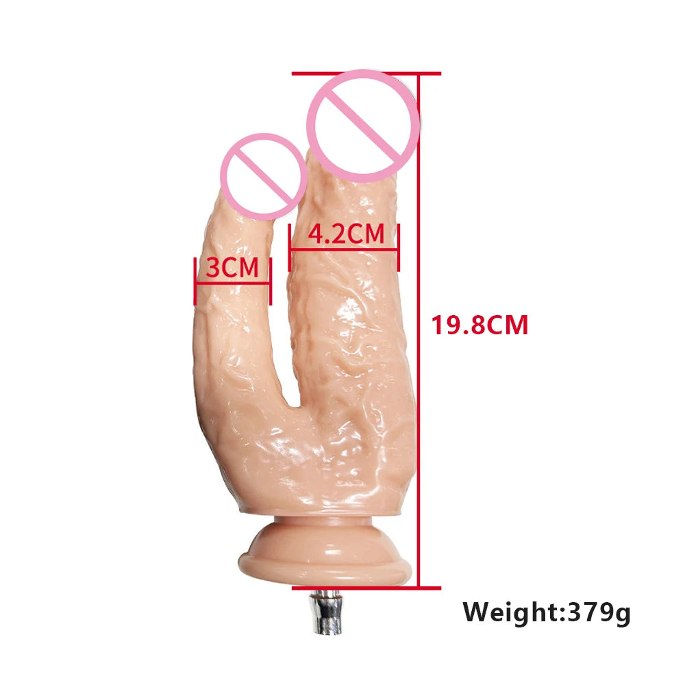 Dildos set for fuck machine