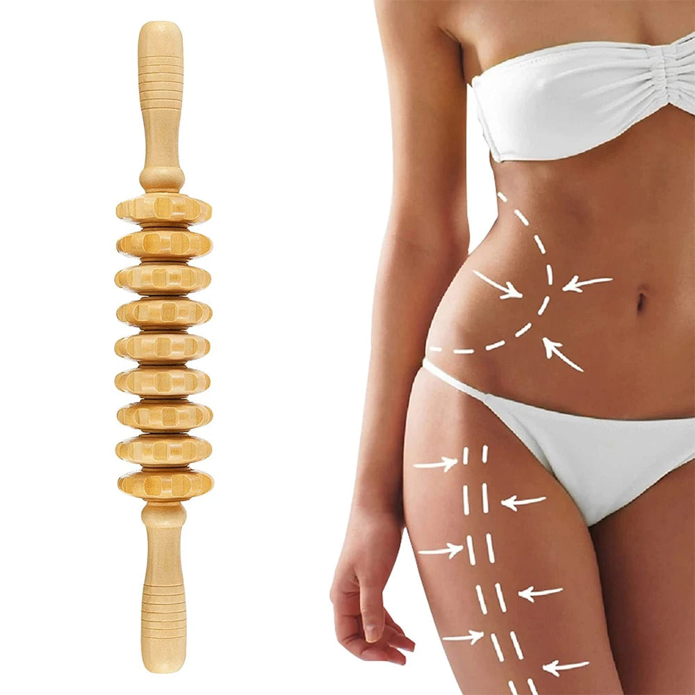 Wood Massage Roller