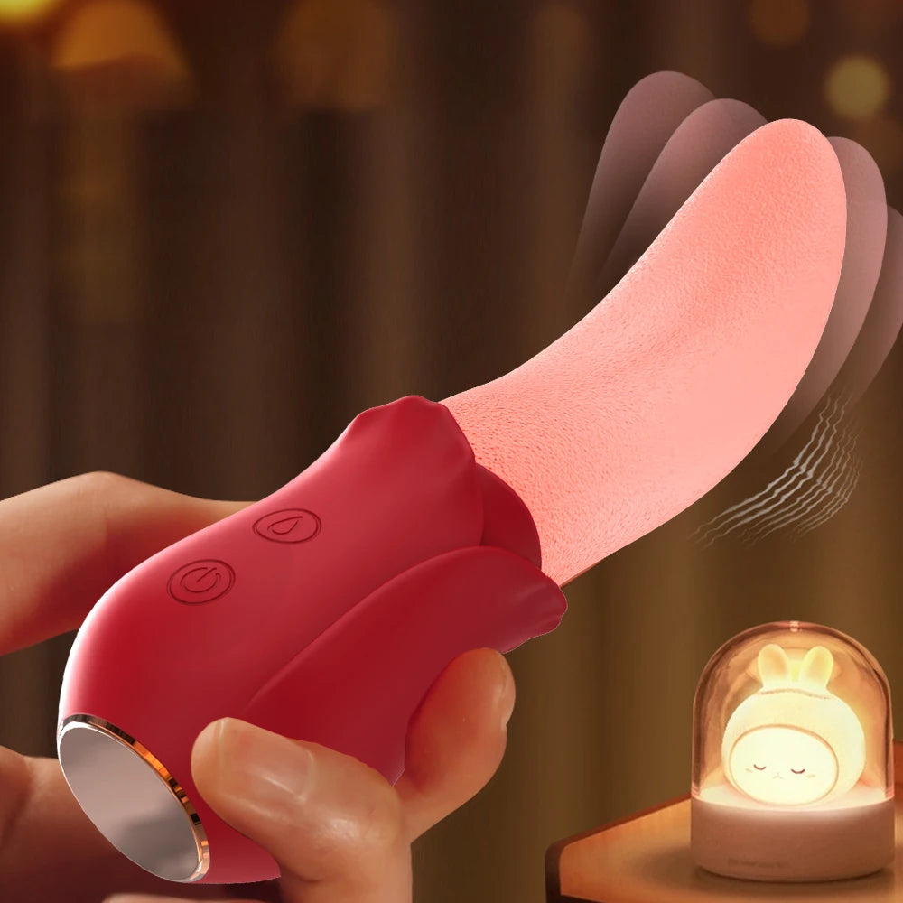 Vibrator Tongue Licking