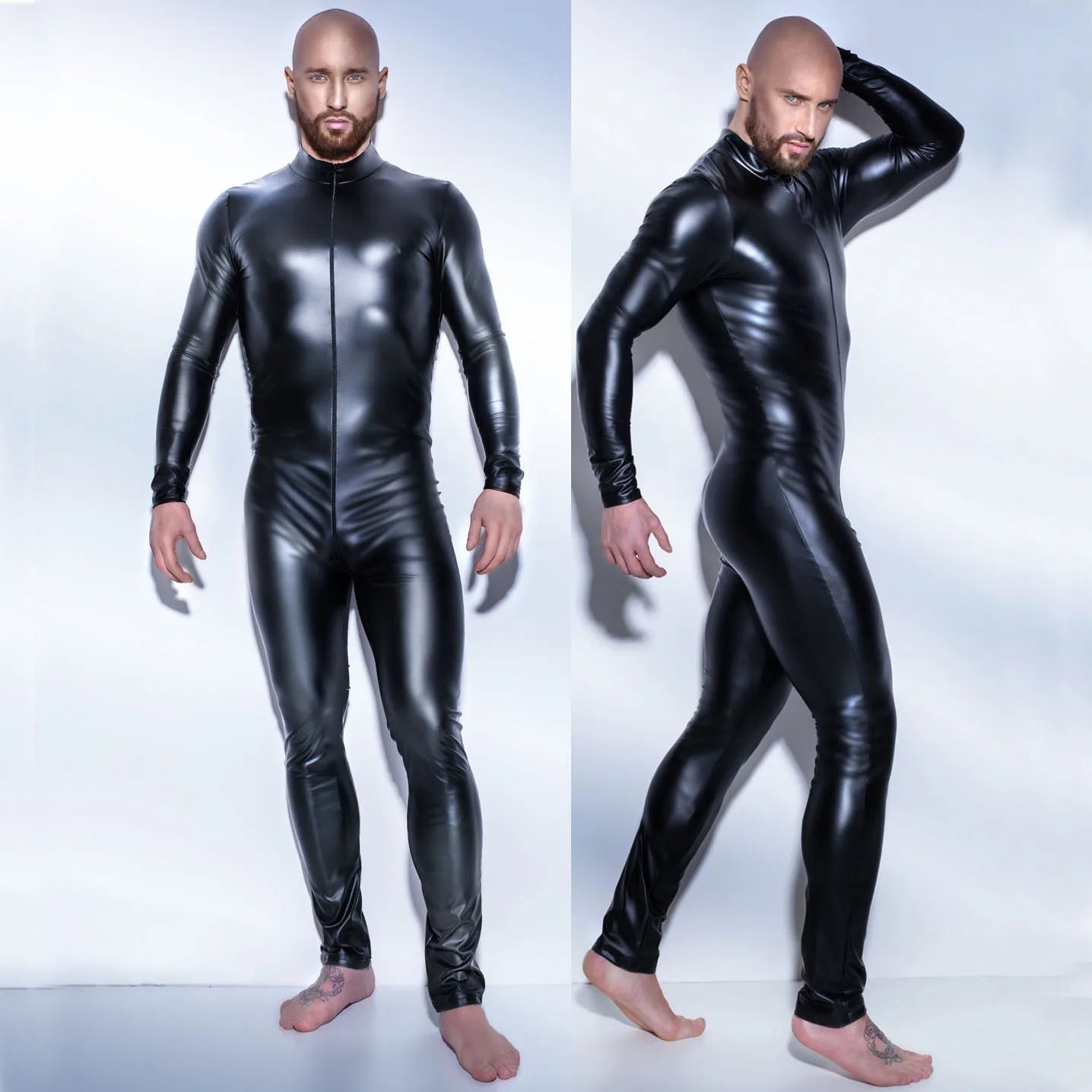 Latex Men Jumpsuits