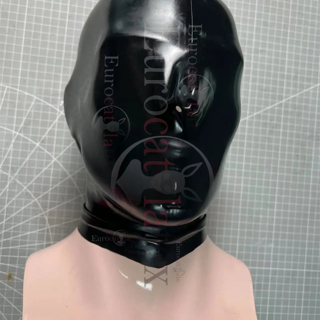 Latex Mask Sexy Rubber Hood