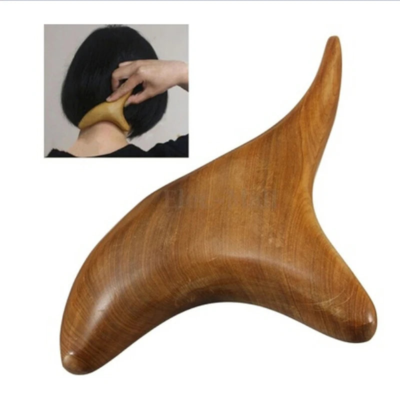 Triangle Wooden Massager Body