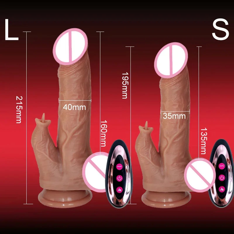 Thrusting Dildo Vibrators