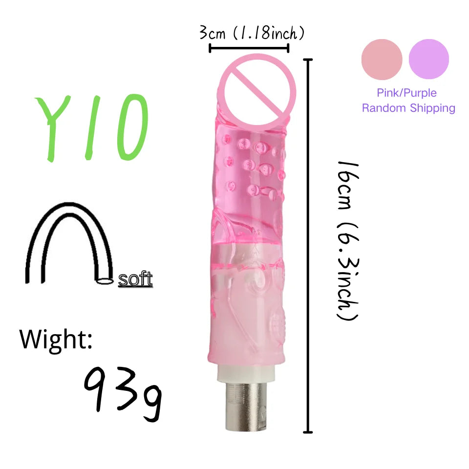 Dildos sets for thrusting sex  machine