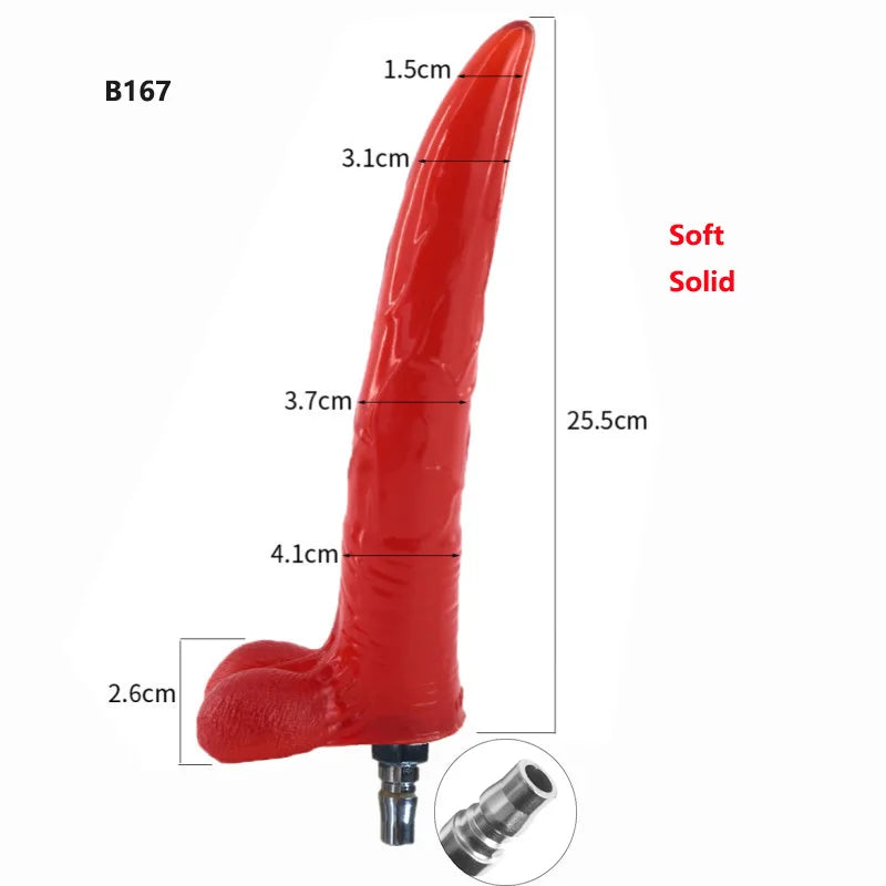 Sex Machine Dildos Attachments
