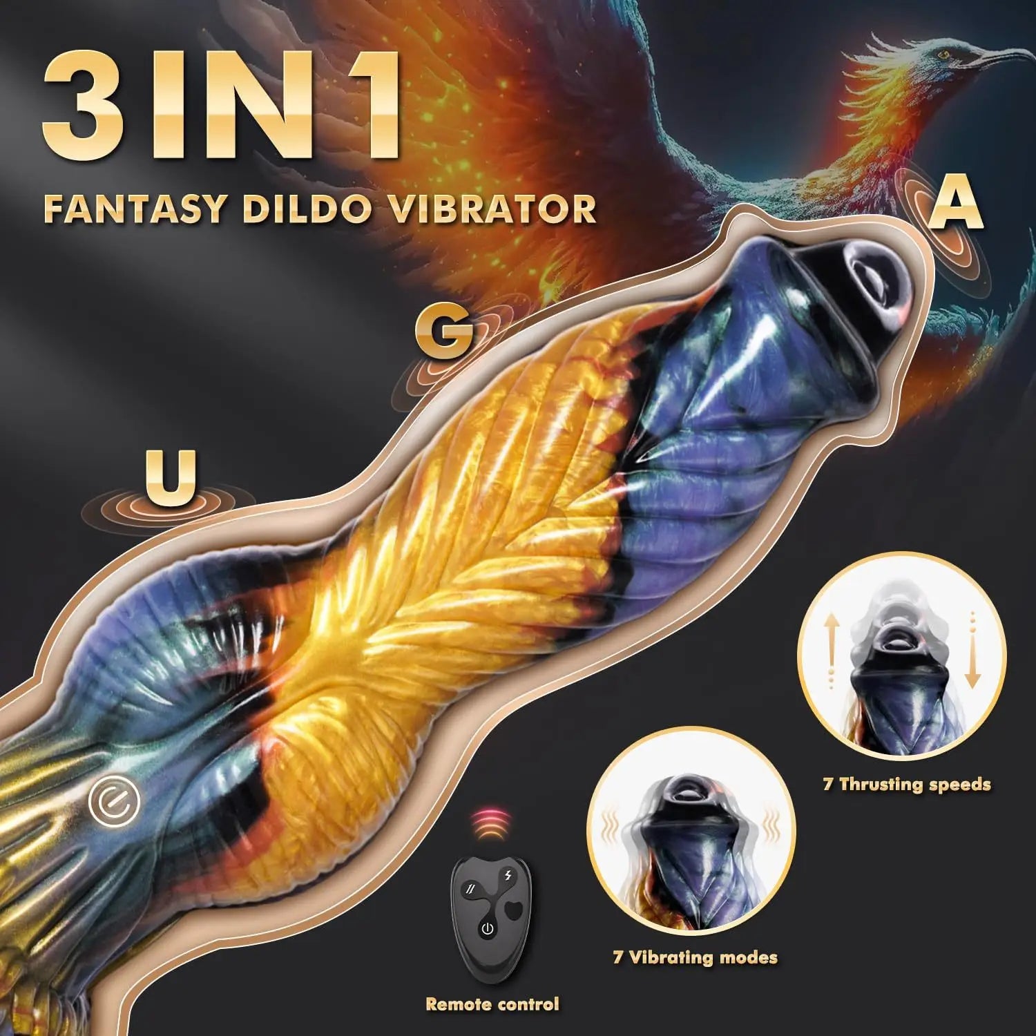 Dragon Dildo Vibrator