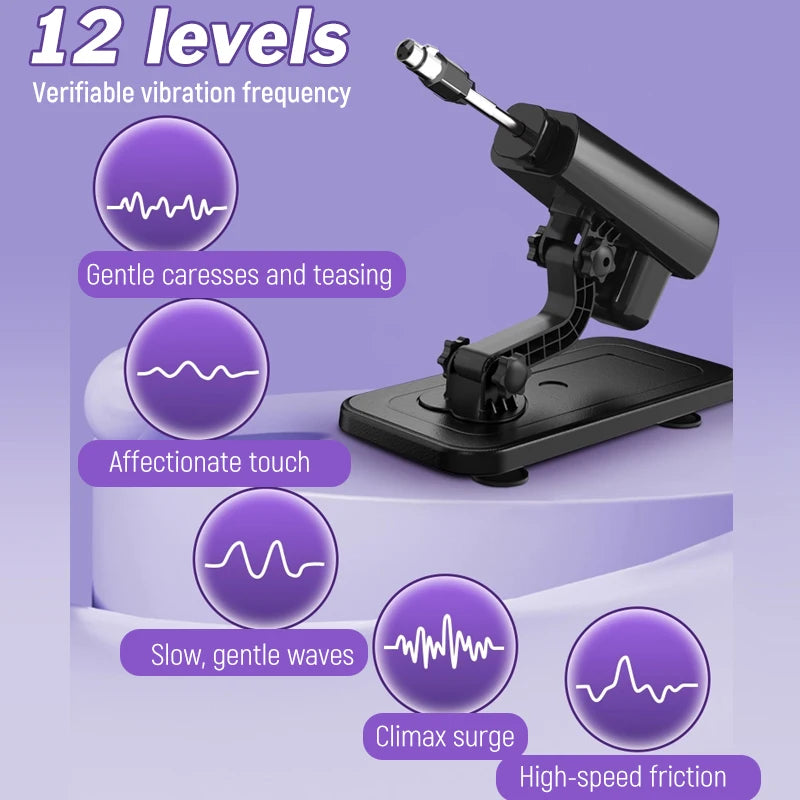 60mm Stroke Automatic Telescopic Sex Machine