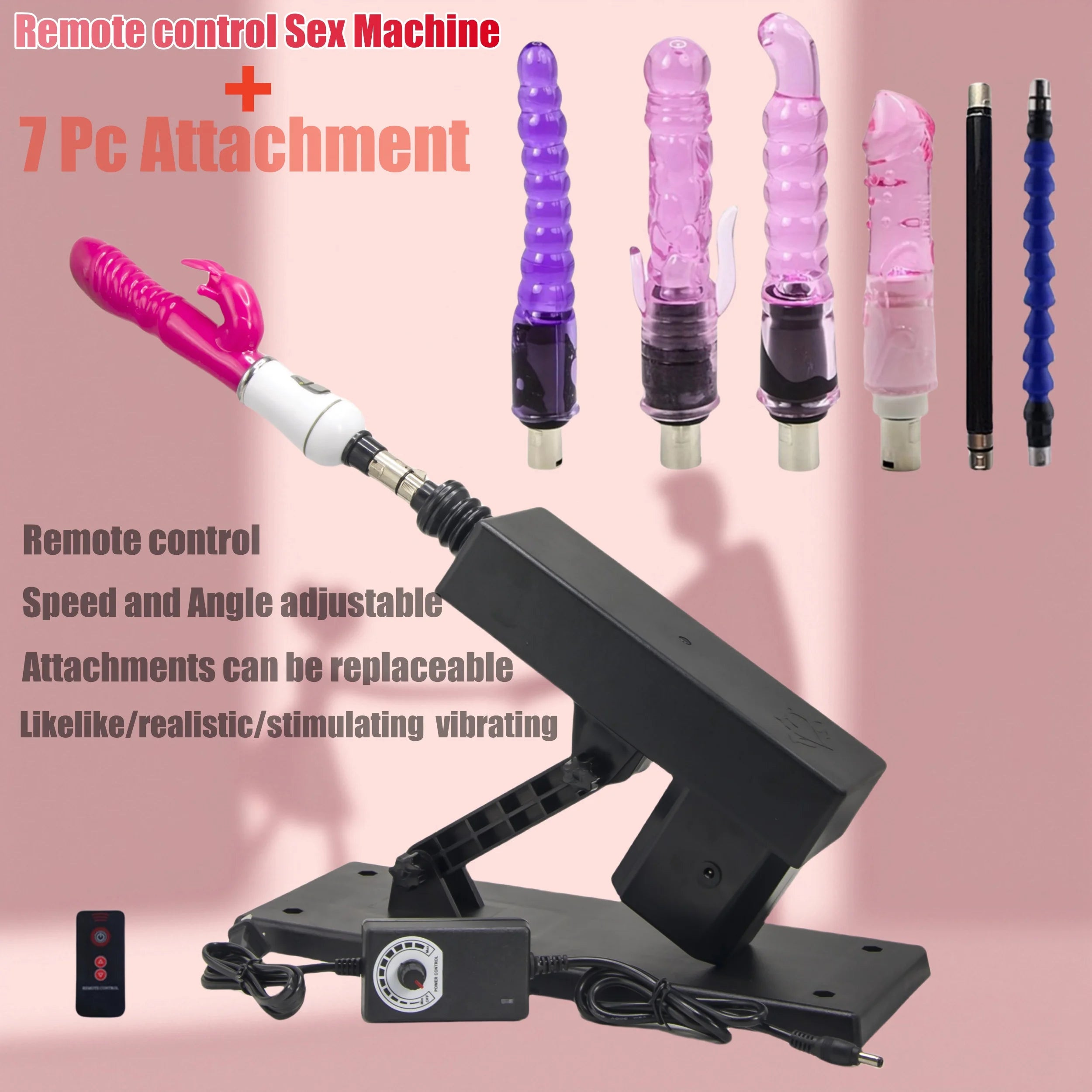 Wireless Remote Control Thrusting Sex Machine
