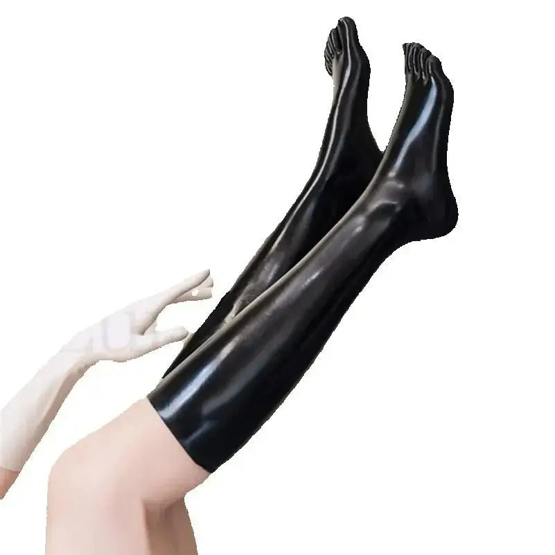 Latex gloves, socks and pants