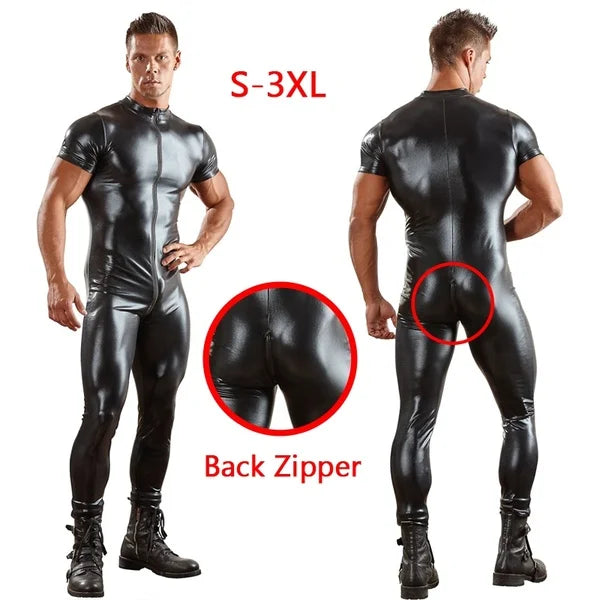 Latex Men Jumpsuits