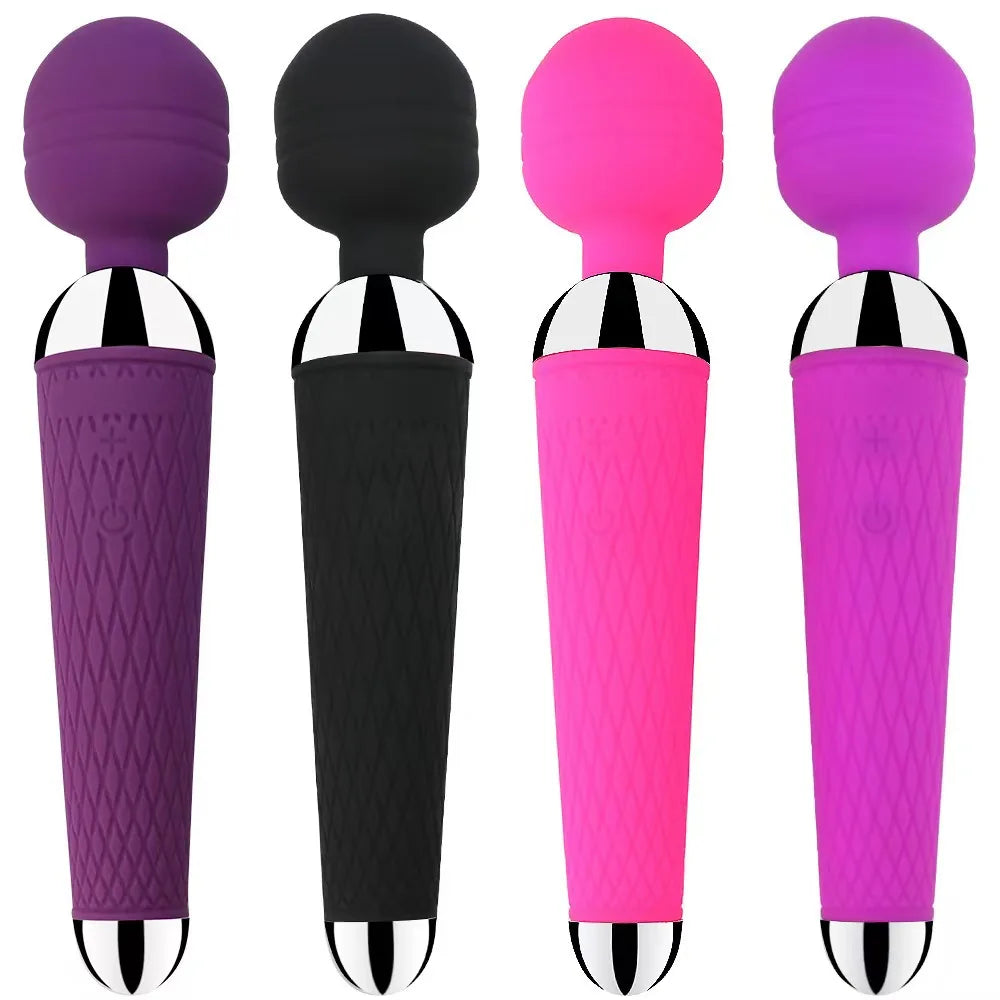 Vibrator, clitoral and vaginal stimulation