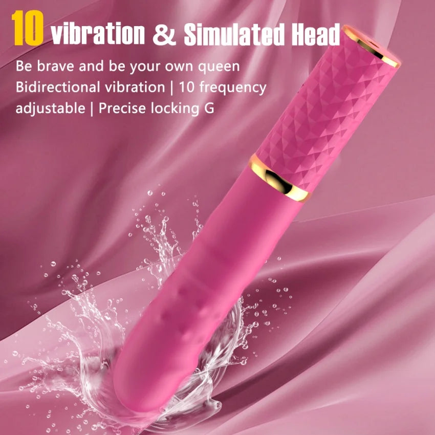 Masturbation Sex Machine Retractable Vibrator