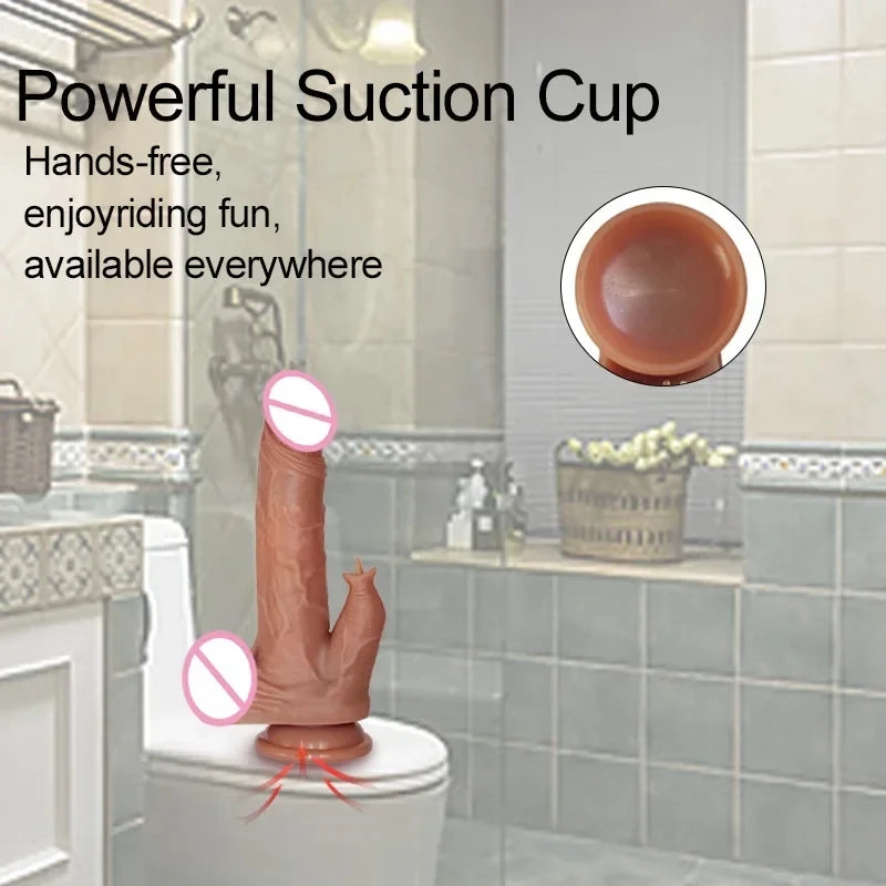 Thrusting Dildo Vibrators