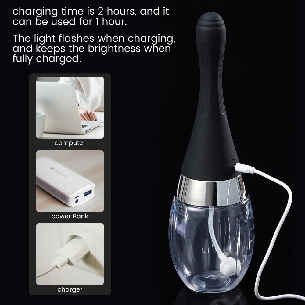 Electric Vaginal Douche Fully Automatic Anal Cleaning Tool