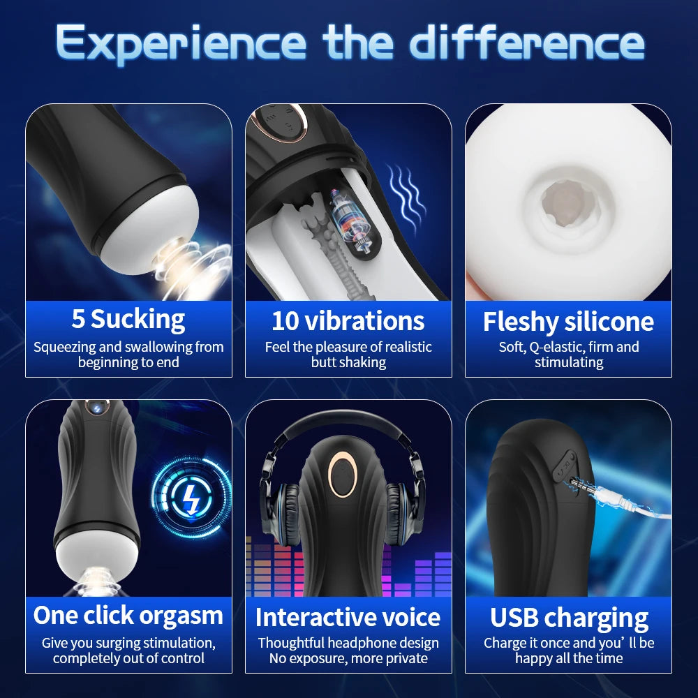 Men's Pocket Pussy Penis Trainer